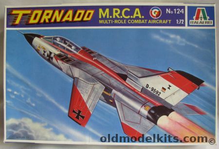 Italaerei 1/72 Panavia MRCA Tornado - RAF or Luftwaffe Prototypes, 124 plastic model kit